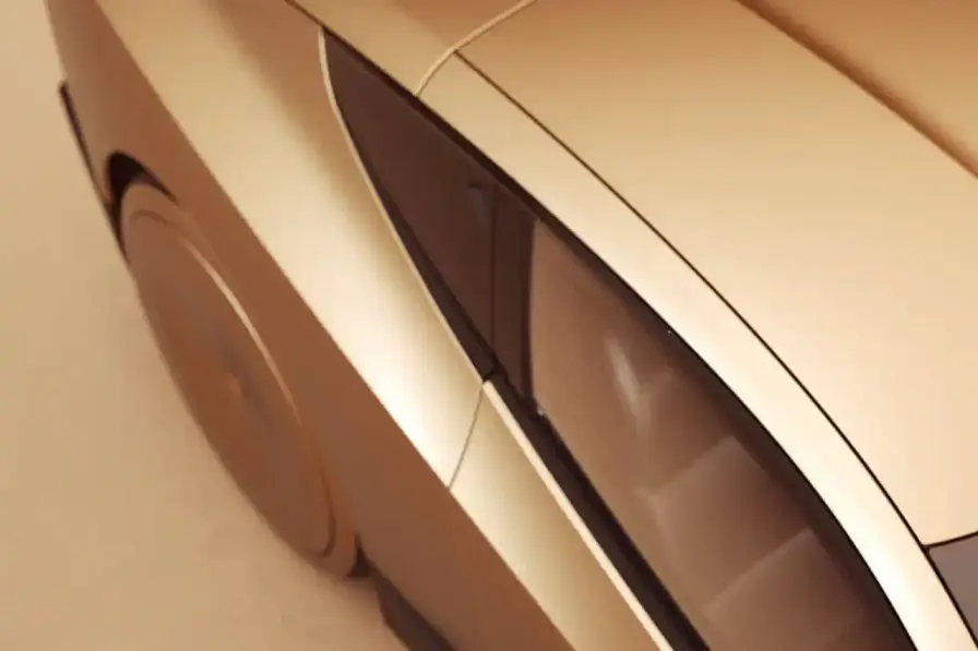 TESLA INTRODUCES SELF-DRIVING "CYBERCAB ROBOTAXI" CONCEPT Tesla unveils Cybercab Robotaxi and Robovan concepts at We, Robot event. Autonomous vehicles designed for public transport, featuring futuristic design with butterfly doors. Planned production before 2027, target price under $30,000. Elon Musk claims improved safety and cost-efficiency. Full Self-Driving expansion for Model 3 and Y in California and Texas next year (image 4 of 12)