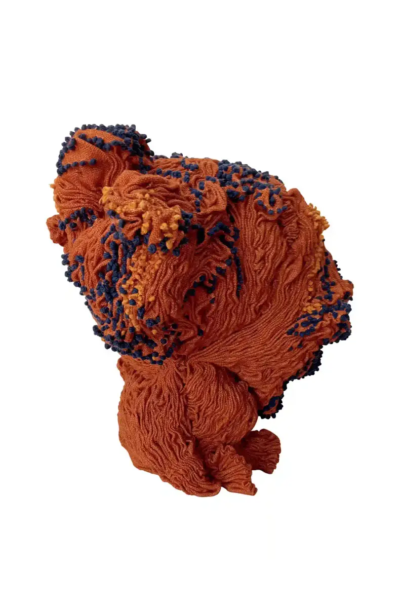 Courtesy Of The Artist And Loewe Foundation Artists work on display at the Thyssen-Bornemisza Museum entrance, showing diverse craft pieces from the LOEWE FOUNDATION Prize finalists (image 5 of 11)