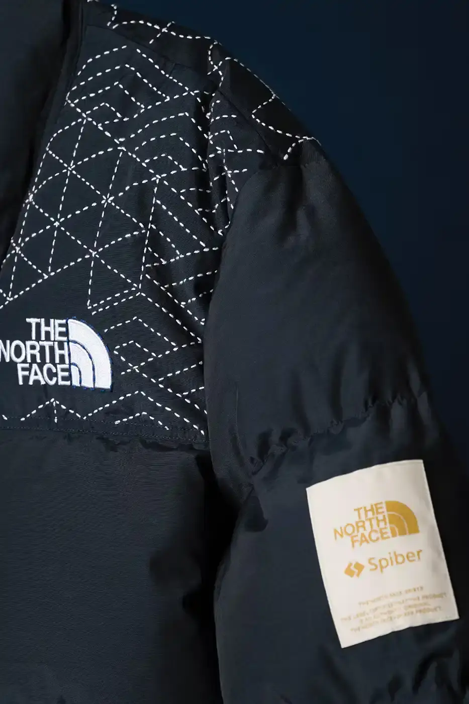 THE NORTH FACE JAPAN LAUNCHES SASHIKO COLLECTION image about The North Face Japan collaboration with SASHIKO GALS featuring hand-stitched outdoor wear combining traditional Japanese craftsmanship with modern materials. (image 2 of 10)
