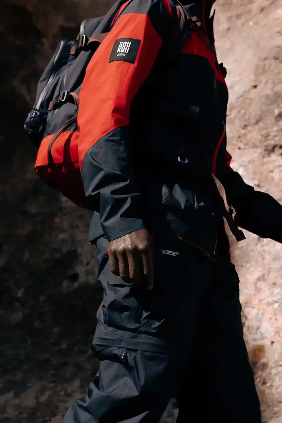 THE NORTH FACE AND UNDERCOVER LAUNCH SEASON FOUR OF SOUKUU LINE photo of the fourth season of the SOUKUU collaboration between The North Face and UNDERCOVER. It describes the Spring/Summer 2025 collection's technical features including waterproof materials, convertible zip-off designs, and VECTIV footwear technology. The article mentions the April 10 release date and notes that items will be available on The North Face's official website. The content is presented in a straightforward news format with information about the collection's components and performance features. (image 16 of 21)
