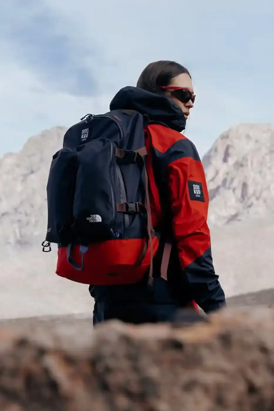 THE NORTH FACE AND UNDERCOVER LAUNCH SEASON FOUR OF SOUKUU LINE photo of the fourth season of the SOUKUU collaboration between The North Face and UNDERCOVER. It describes the Spring/Summer 2025 collection's technical features including waterproof materials, convertible zip-off designs, and VECTIV footwear technology. The article mentions the April 10 release date and notes that items will be available on The North Face's official website. The content is presented in a straightforward news format with information about the collection's components and performance features. (image 12 of 21)