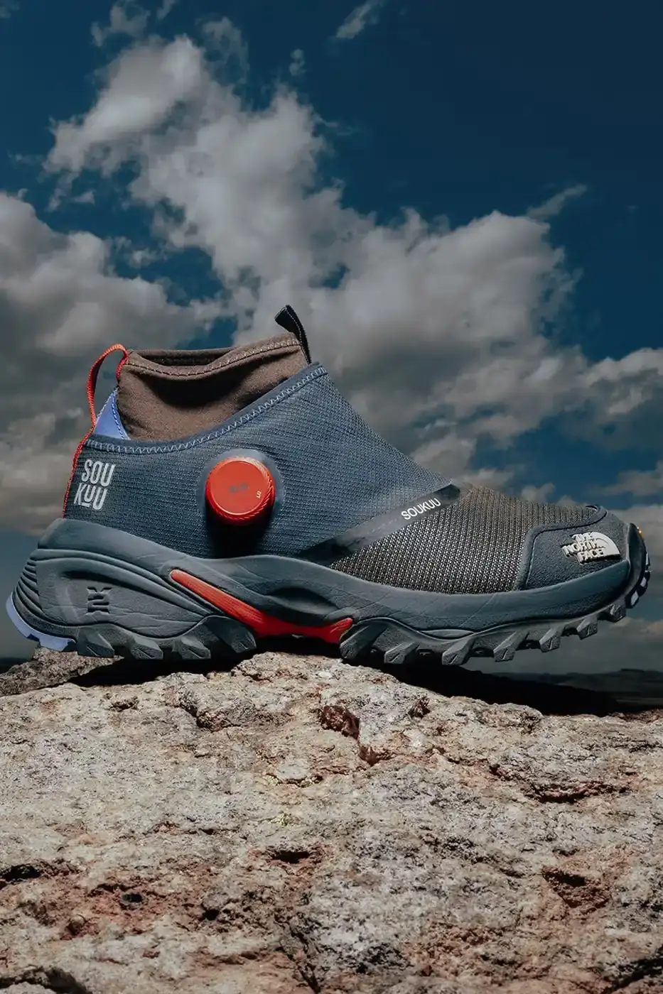 THE NORTH FACE AND UNDERCOVER LAUNCH SEASON FOUR OF SOUKUU LINE photo of the fourth season of the SOUKUU collaboration between The North Face and UNDERCOVER. It describes the Spring/Summer 2025 collection's technical features including waterproof materials, convertible zip-off designs, and VECTIV footwear technology. The article mentions the April 10 release date and notes that items will be available on The North Face's official website. The content is presented in a straightforward news format with information about the collection's components and performance features. (image 14 of 21)