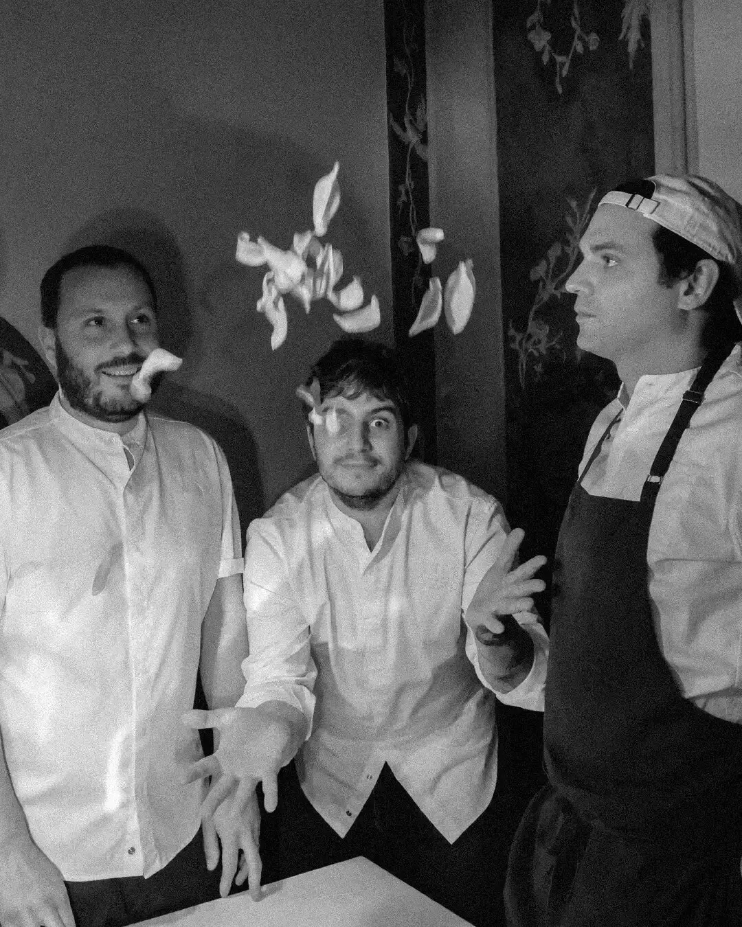 image of the third Torre&Friends culinary event at Fondazione Prada's Torre Restaurant. On May 22, the resident chef Lorenzo Lunghi will collaborate with three guest chefs from Ristorante Giglio in Lucca—Benedetto Rullo, Lorenzo Stefanini, and Stefano Terigi. The event features a specially created menu showcasing innovative interpretations of quality ingredients. The series aims to foster creative exchange between different culinary approaches, offering guests a unique dining experience that combines technical precision with creative expression.