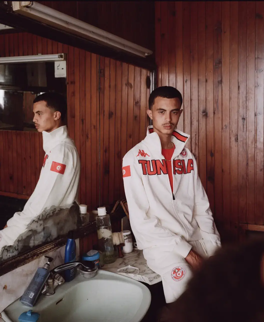 TUNISIA AND KAPPA REVEAL NEW CARTHAGE EAGLE SHIRTS A image report detailing the new Tunisia national football team apparel collection by Kappa. (image 8 of 10)