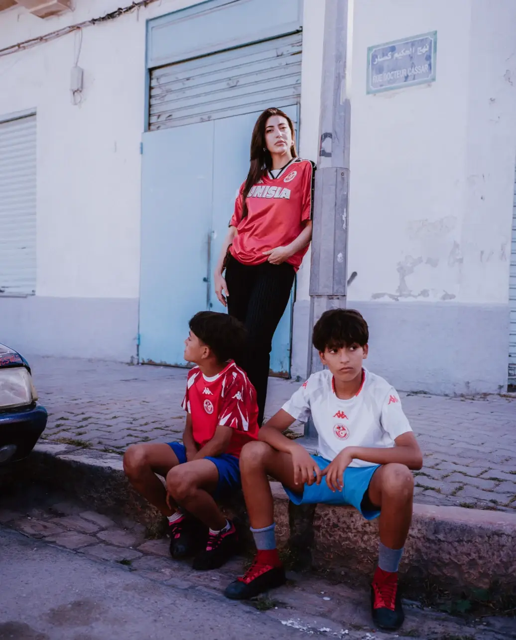 TUNISIA AND KAPPA REVEAL NEW CARTHAGE EAGLE SHIRTS A image report detailing the new Tunisia national football team apparel collection by Kappa. (image 3 of 10)