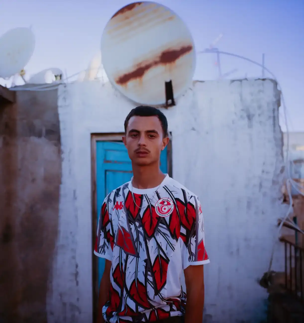 TUNISIA AND KAPPA REVEAL NEW CARTHAGE EAGLE SHIRTS A image report detailing the new Tunisia national football team apparel collection by Kappa. (image 6 of 10)