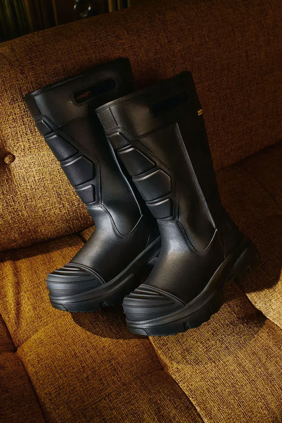 UGG AND WILLY CHAVARRIA LAUNCH LEATHER CAPSULE image of the UGG and Willy Chavarria product collaboration, price points, and campaign details. (image 10 of 21)