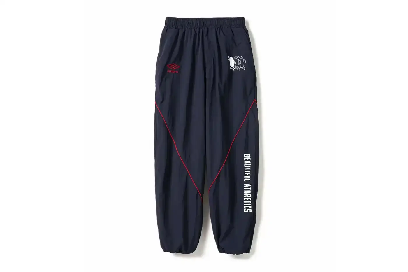 UMBRO X GRANIPH DROP HERITAGE FOOTBALL GEAR image about UMBRO and graniph fashion collaboration featuring character designs on football apparel and accessories. (image 11 of 11)
