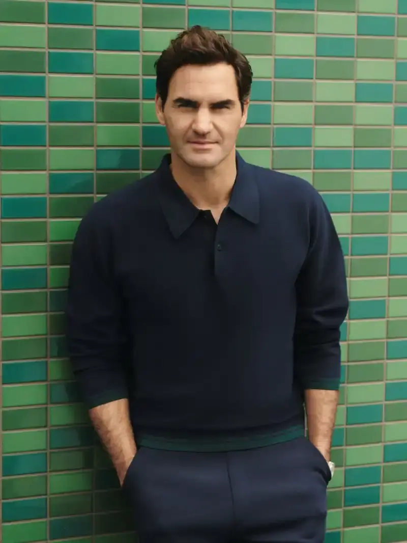 UNIQLO AND ROGER FEDERER RELEASE SPRING APPAREL COLLECTION A image document detailing the new Uniqlo and Roger Federer clothing collection releasing on March 27. The document outlines garment features and design details. (image 2 of 8)