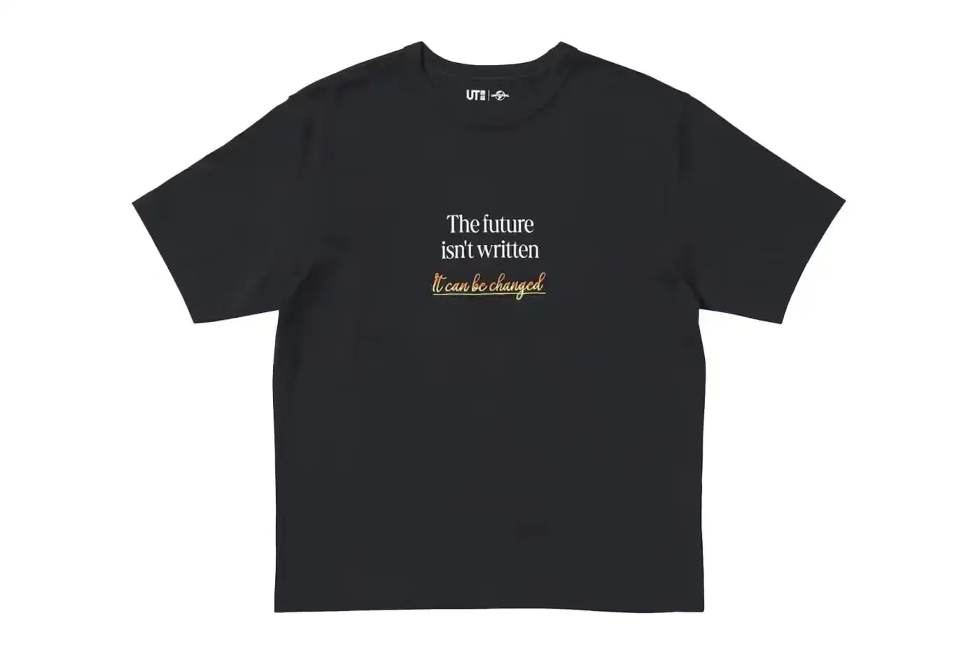 Uniqlo Collection of Uniqlo UT x Universal Pictures t-shirts featuring designs from classic films including E.T. (finger touch scene), Jaws (original poster), Back to the Future (logo), and Casper (1995 film poster), displayed on simple backgrounds. (image 7 of 10)