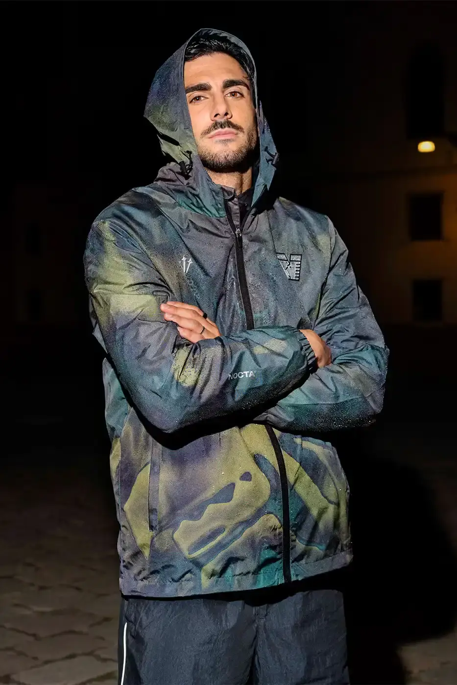 VENEZIA FC LAUNCHES LION CAMO RAIN JACKET Venezia FC and NOCTA present a new rain jacket with Lion emblem and camouflage pattern inspired by Venice's lagoons. (image 14 of 15)