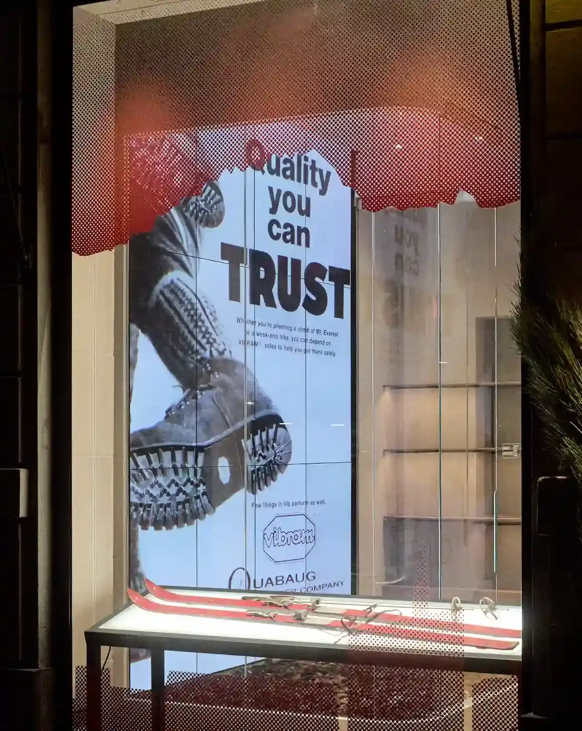 VIBRAM CELEBRATES CARRARMATO SOLE HERITAG Exhibition at Vibram's Milan store explores the history and technical evolution of the Carrarmato sole through archival materials, audio contributions, and design objects spanning nearly 90 years. (image 6 of 11)