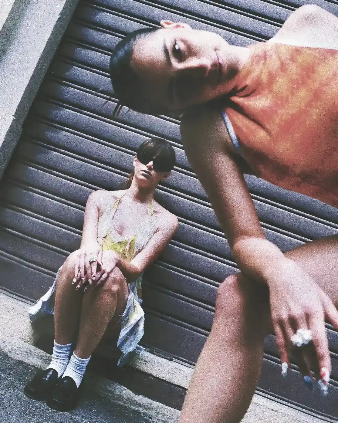 image of Vicky & Soy Casawi Magazine Close Friends Interview Milano Photographer @arianna_angelini Stylist @nicole_giorgi Hair @daveonhair Mua @rossellapastoremua Talents @vickyesoy, @claudia___vittoria, @aliceardenti (image 2 of 6)