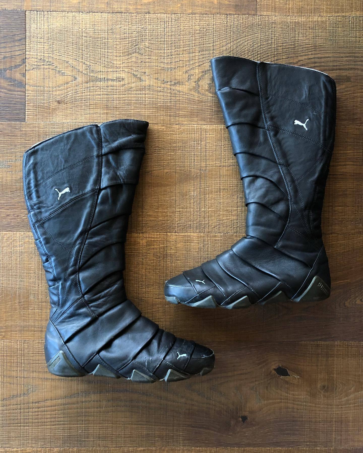 via @satori.sphere | Puma Satori Boots