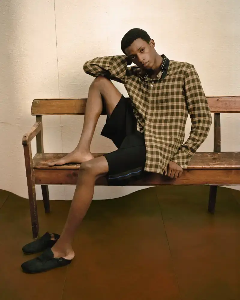 WALES BONNER EXPLORES MODERNIST ARCHITECTURE Wales Bonner Fall/Winter 2026 collection inspired by modernist architecture, featuring structured garments, collaborative craftsmanship, and cultural references.