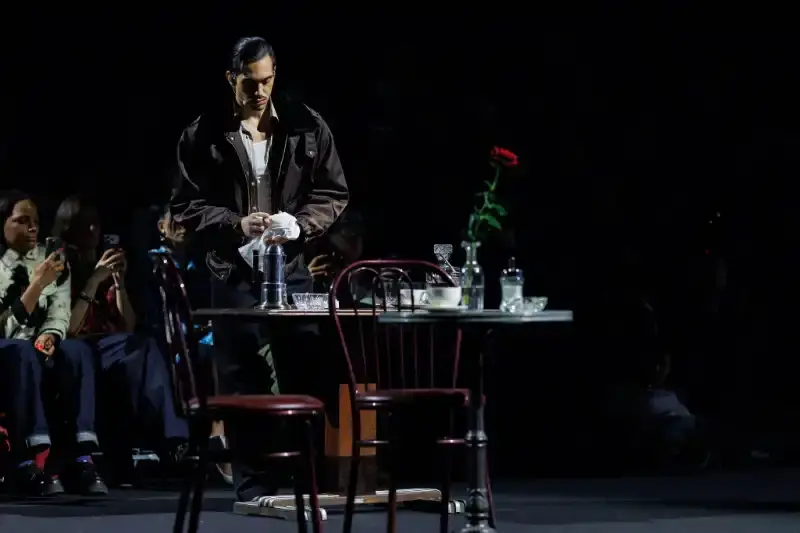 Fashion designer Willy Chavarria presented his Fall/Winter 2026 collection at Paris Fashion Week, featuring approximately 100 looks across three acts. The collection moved from everyday workwear through streetwear to fine tailoring, with improved fabrics and continued focus on representing real people.