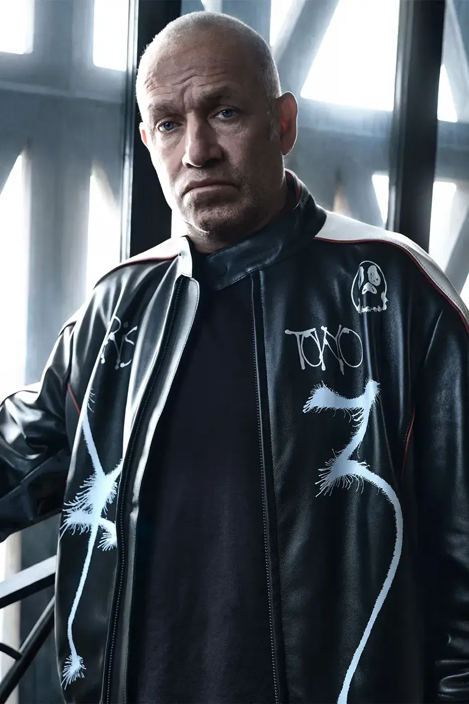 Y-3 FW26 CAMPAIGN FEATURES MARK GONZALES An editorial article detailing the Y-3 Fall/Winter 2026 campaign. The text describes the apparel and footwear, focusing on the collaboration between Adidas, Yohji Yamamoto, and Mark Gonzales. (image 4 of 14)