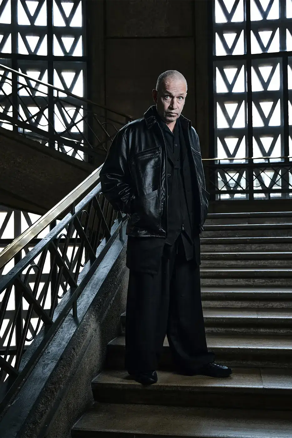Y-3 FW26 CAMPAIGN FEATURES MARK GONZALES An editorial article detailing the Y-3 Fall/Winter 2026 campaign. The text describes the apparel and footwear, focusing on the collaboration between Adidas, Yohji Yamamoto, and Mark Gonzales. (image 10 of 14)