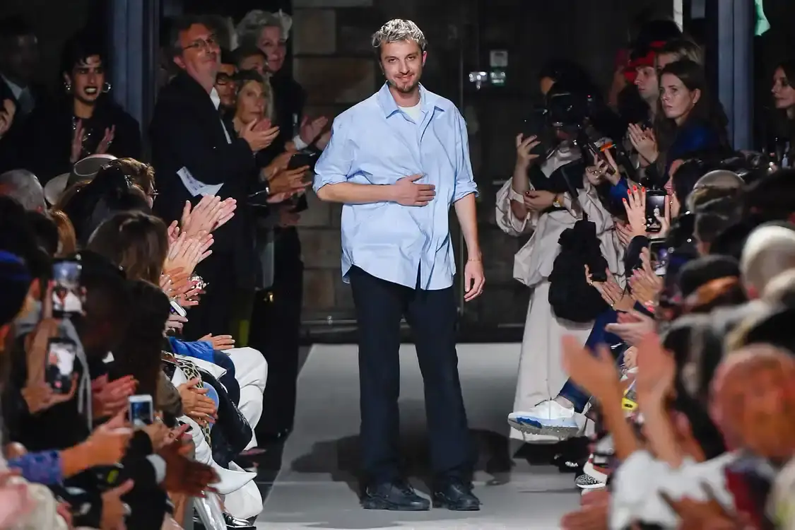 Y/Project collection highlights, including their signature deconstructed denim designs and avant-garde fashion pieces under Glenn Martens' creative direction from 2013 to 2024