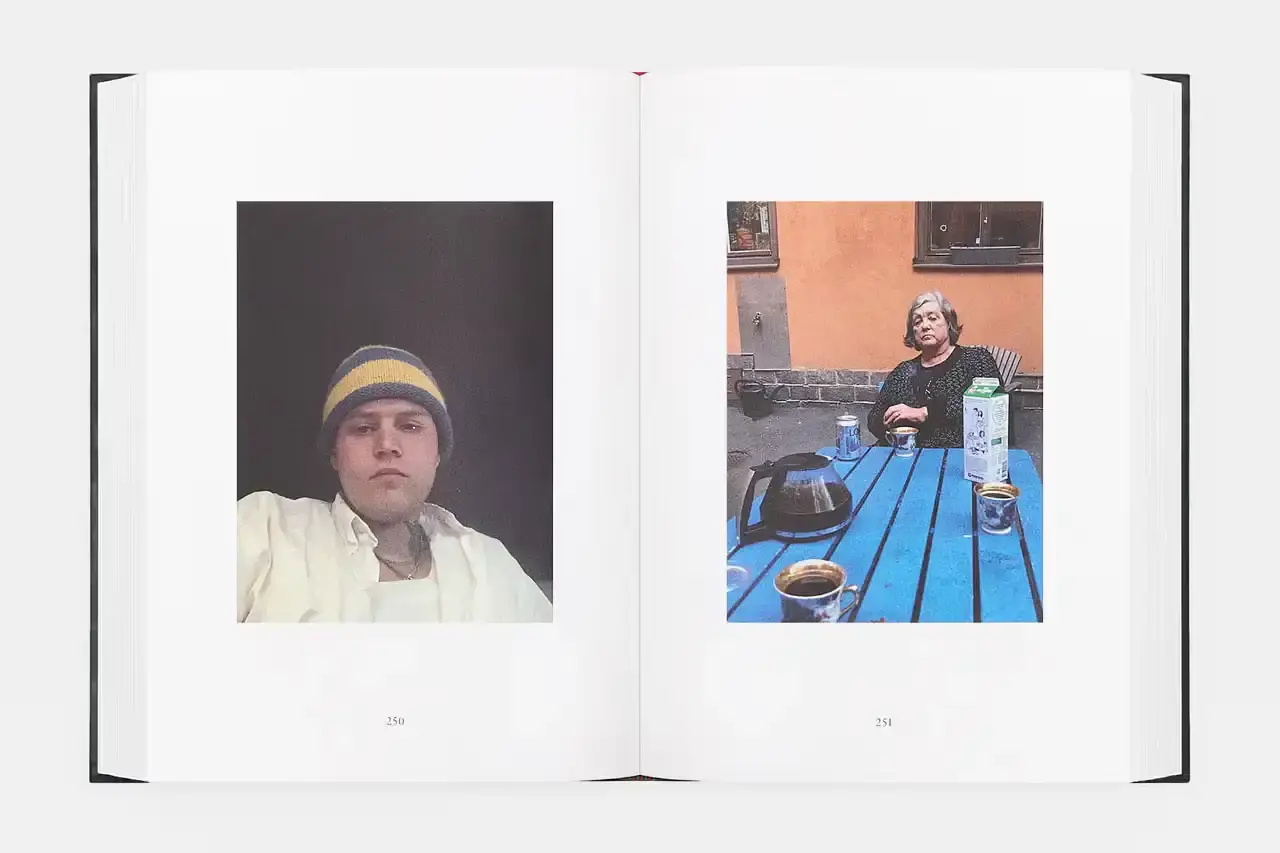 YUNG LEAN RELEASES IPHONE ARCHIVE BOOK image about musician Yung Lean's first book publication, containing ten years of personal iPhone content organized into themed chapters. The piece describes the book's physical design, content organization, and the artist's reflection on digital memory collection. (image 27 of 29)