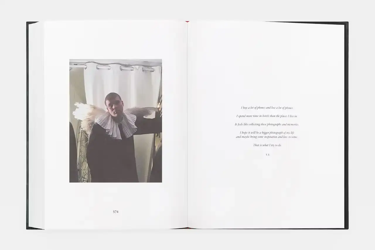 YUNG LEAN RELEASES IPHONE ARCHIVE BOOK image about musician Yung Lean's first book publication, containing ten years of personal iPhone content organized into themed chapters. The piece describes the book's physical design, content organization, and the artist's reflection on digital memory collection. (image 23 of 29)
