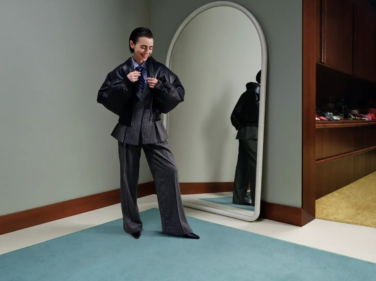 ZALANDO LAUNCHES FW26 INNER VOICES CAMPAIGN image detailing Zalando's new long-form video campaign starring Lily Collins, Bella Freud, and Nicky Campbell.